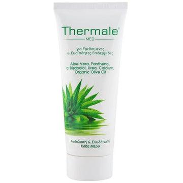 Thermale MED Κρέμα με Aloe Vera για Ευαίσθητες & Ερεθισμένες Επιδερμίδες 200ml